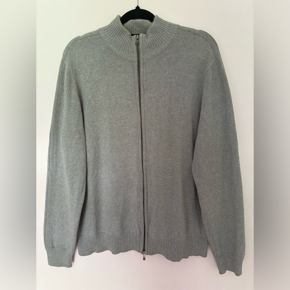 Men’s Calvin Klein Gray Zip Up